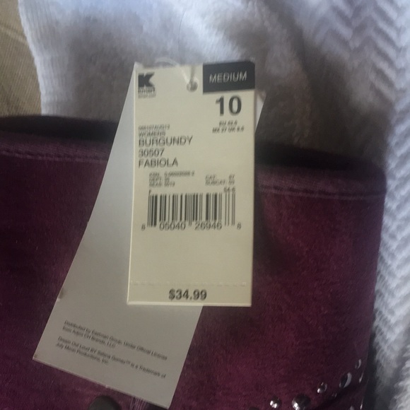 Dream out Loud Ankle burgundy Boots by Selena Gomez size 10 - Picture 12 of 12